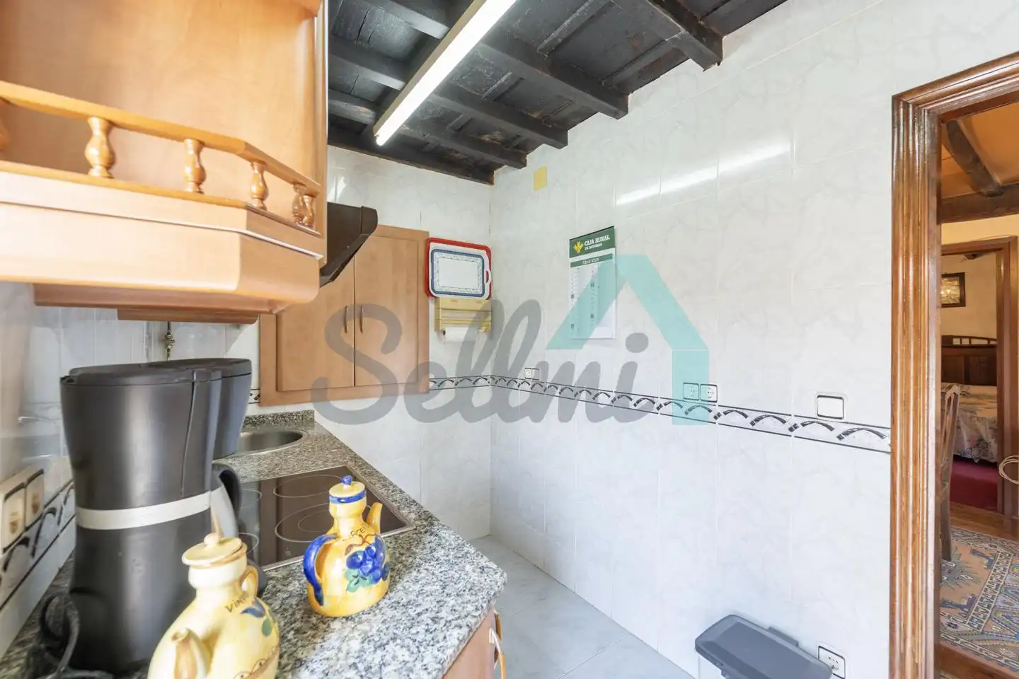 Cuina de Casa o xalet en venda en Cudillero amb Jardí privat, Parquet i Terrassa