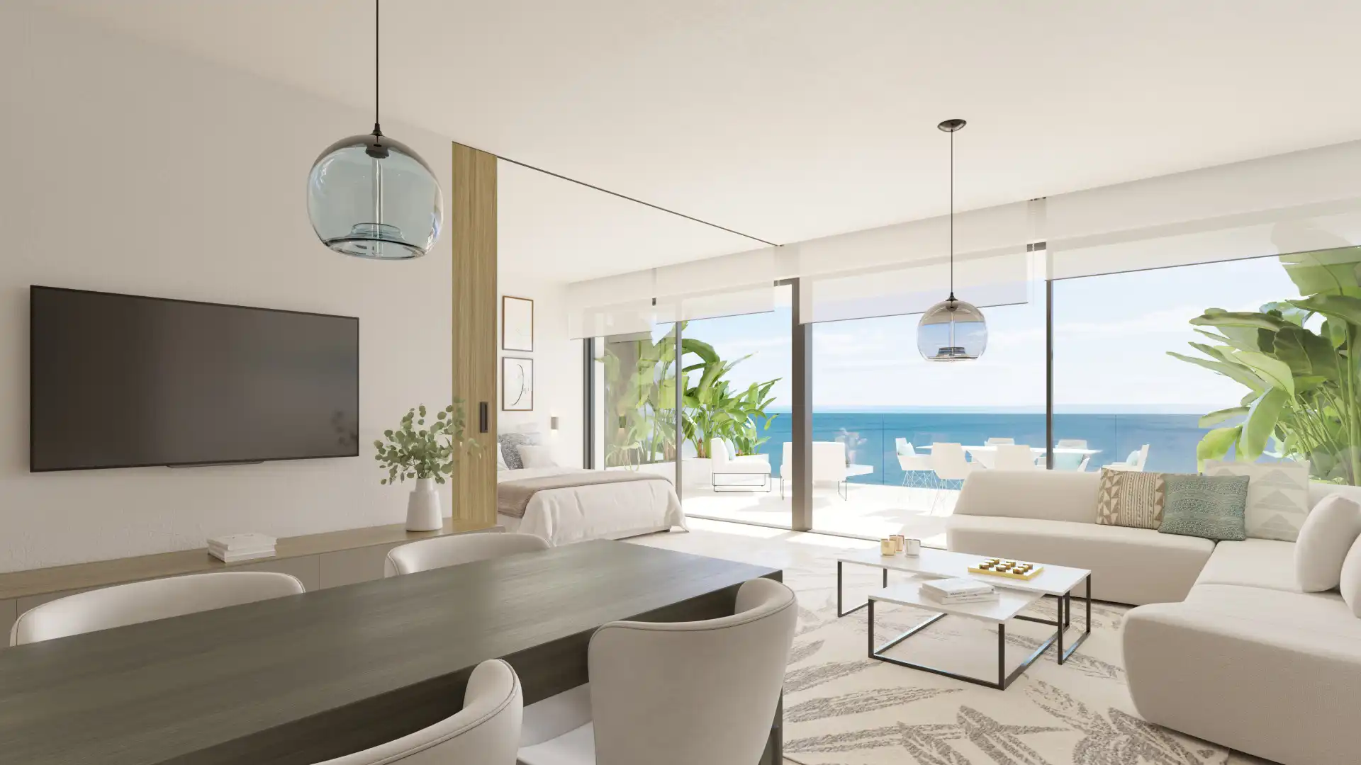 Apartamento con piscina en venta en El Higuerón