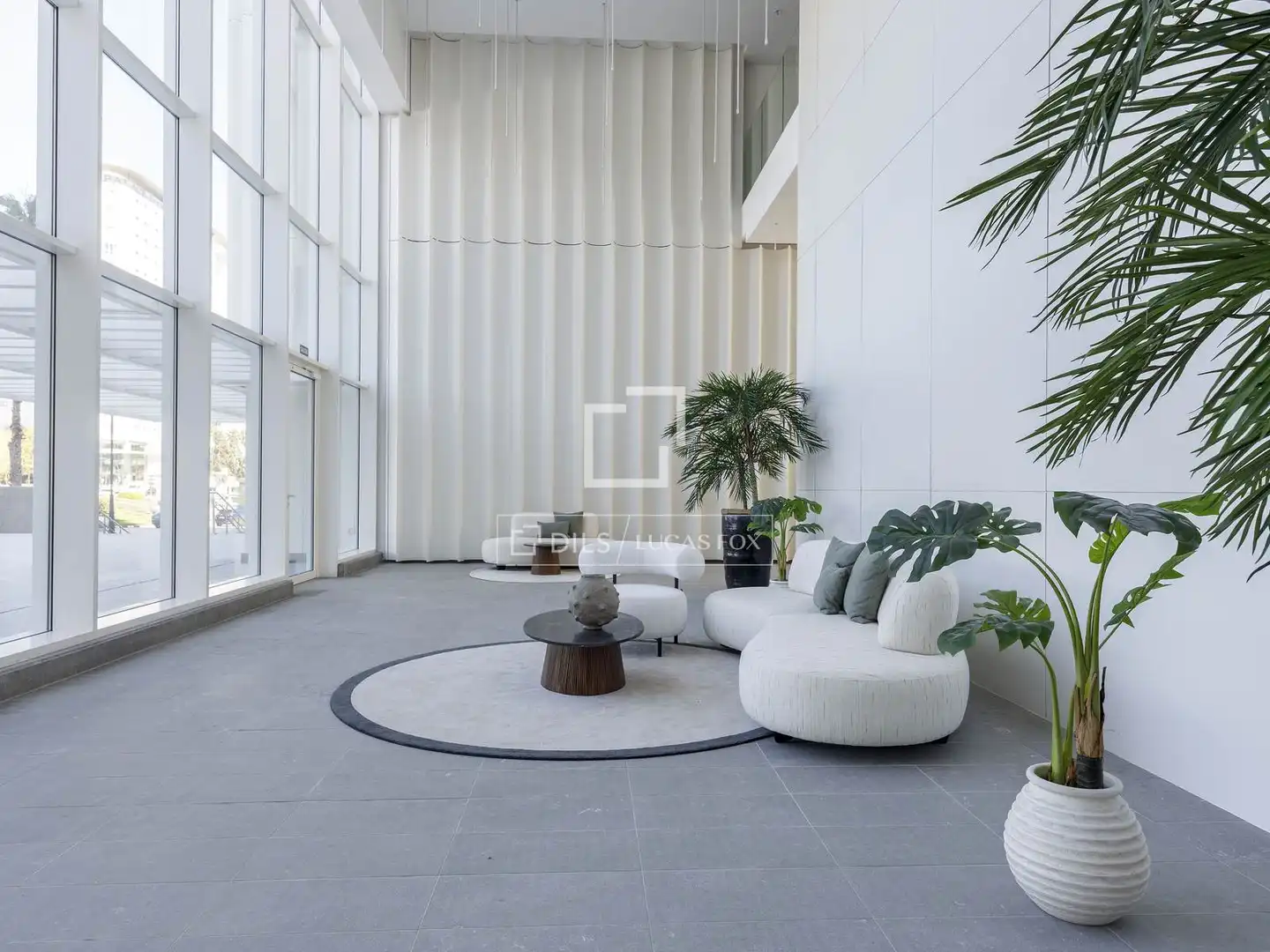 Wohnzimmer von Dachboden zum Verkauf in Valencia mit Klimaanlage, Heizung und Terrasse