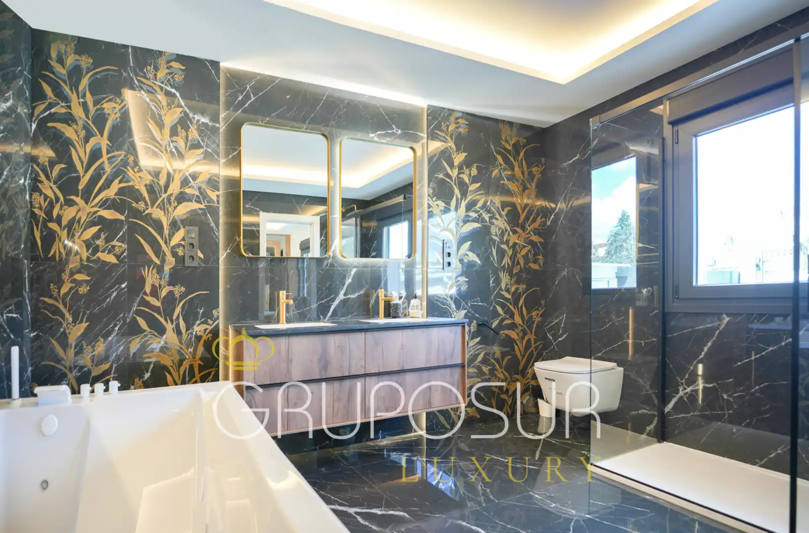 Baño de Casa o chalet en venta en Valladolid con Aire acondicionado, Calefacción y Jardín privado