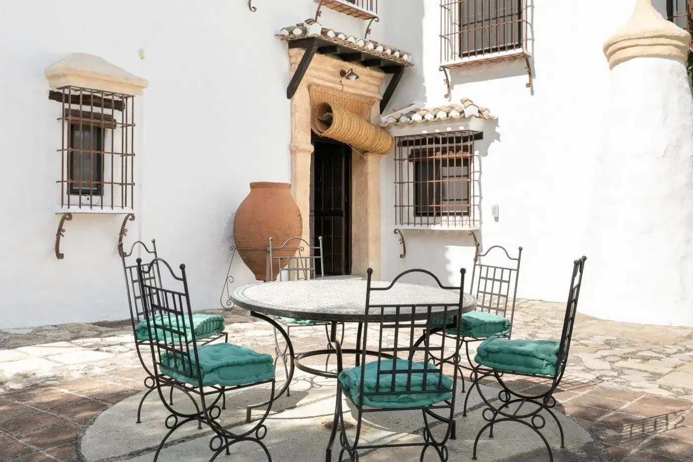Terrassa de Casa o xalet en venda en Montefrío amb Aire condicionat, Calefacció i Jardí privat