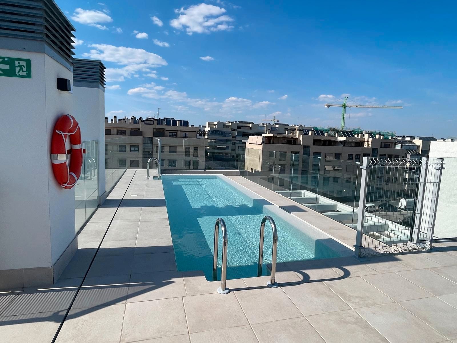 Swimming pool of Attic to rent in Valdemoro  with Air Conditioner, Heating and Terrace