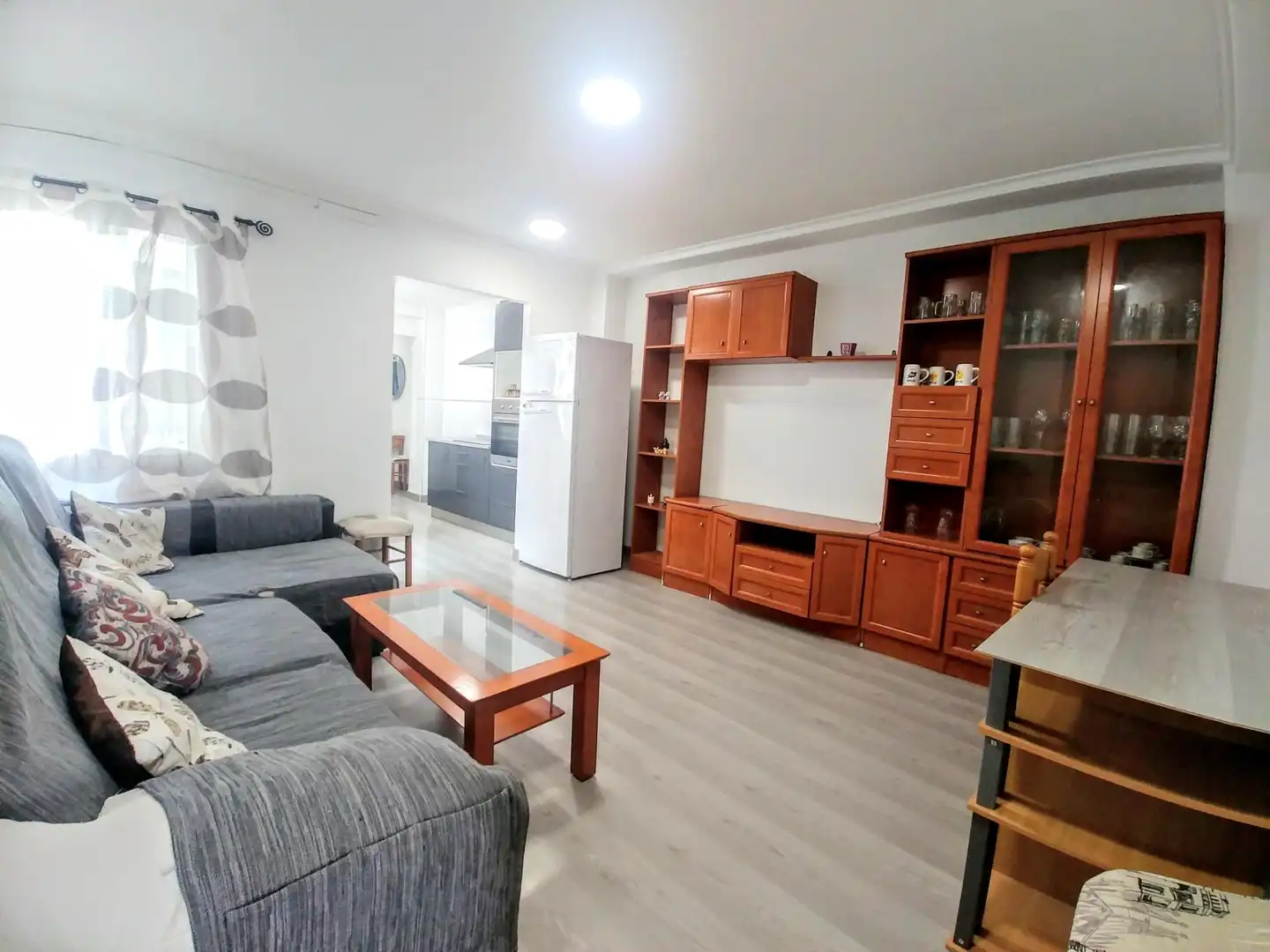 Sala de estar de Piso en venta en Elche / Elx con Terraza y Amueblado