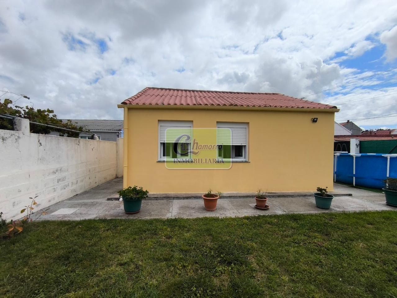 Exterior view of House or chalet for sale in Ferrol  with Private garden