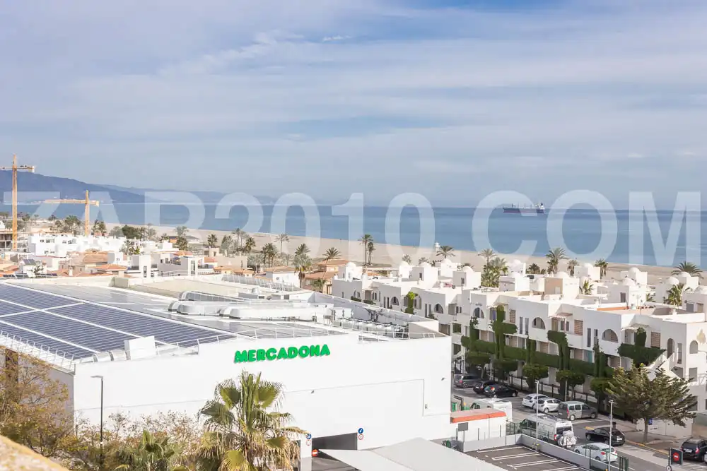 Vista exterior de Ático en venta en Garrucha con Aire acondicionado, Calefacción y Terraza