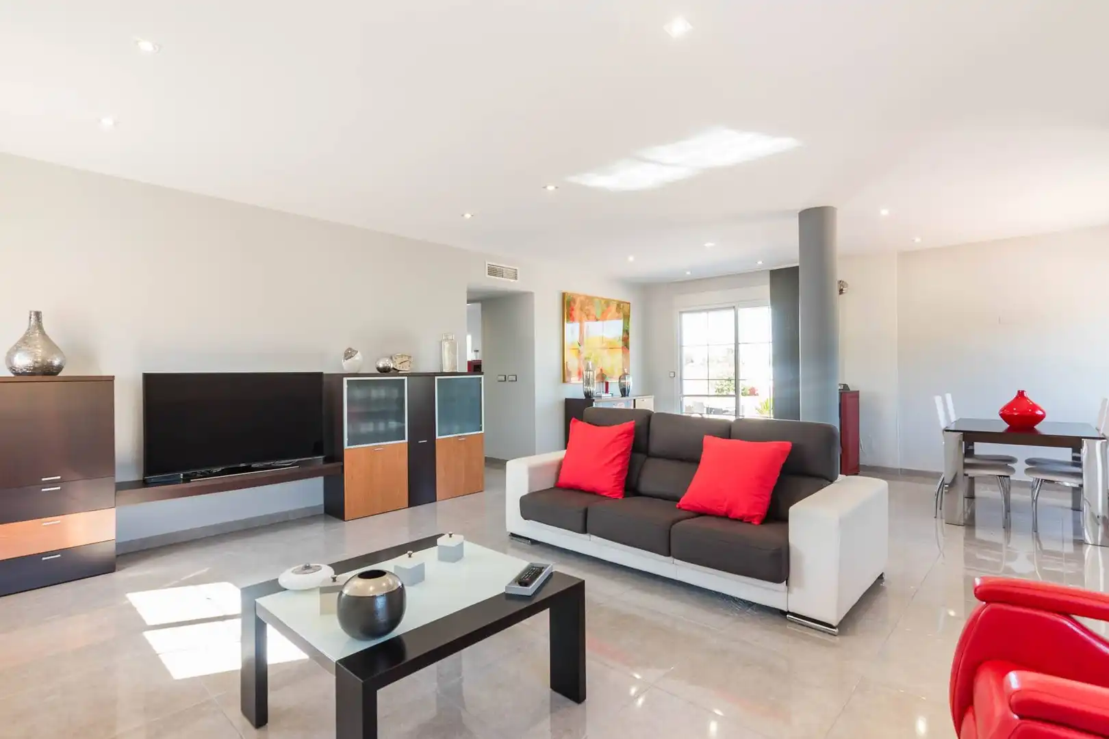 Sala de estar de Casa o chalet en venta en Murcia con Aire acondicionado, Calefacción y Terraza