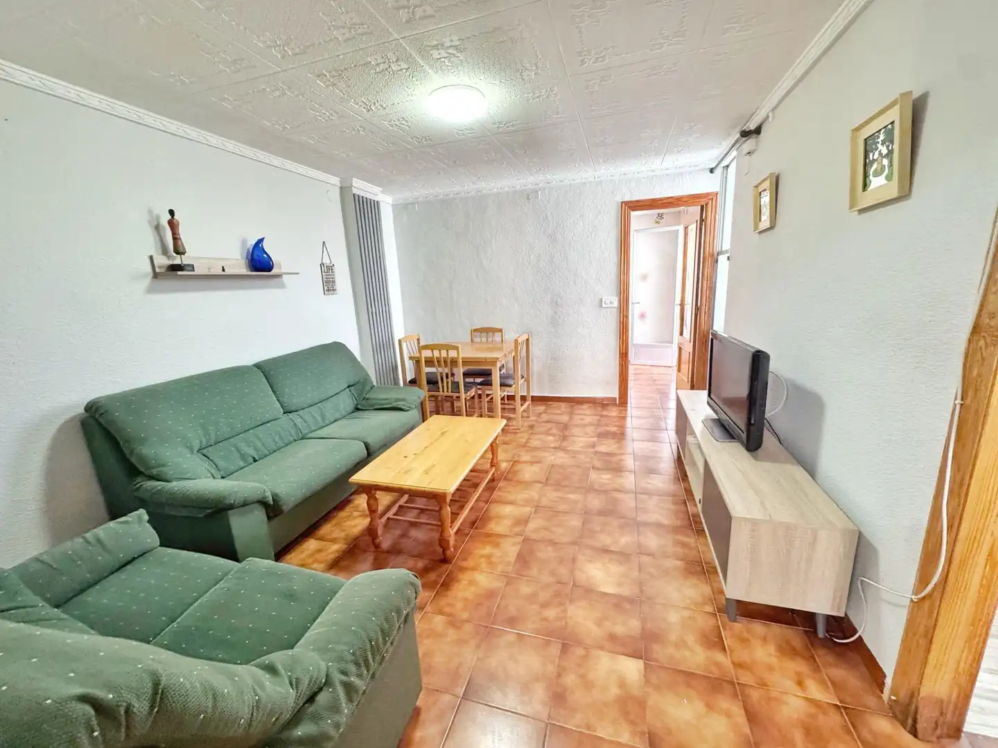 Sala de estar de Piso de alquiler en Elda con Calefacción y Amueblado