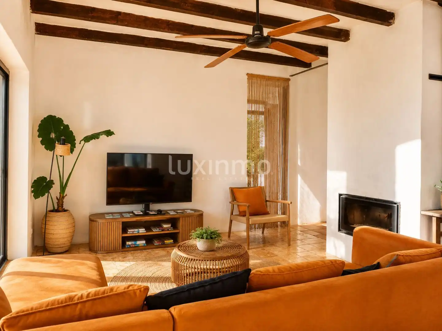 Living room of Houses for sale in El Montgó