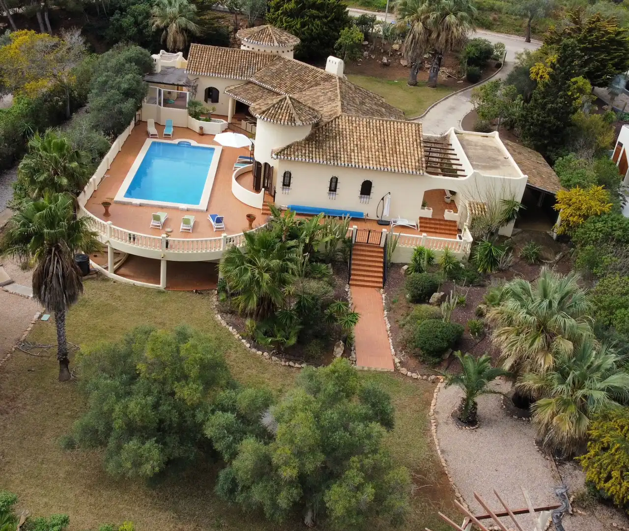Vista exterior de Casa o chalet en venta en Cartagena con Aire acondicionado, Jardín privado y Terraza