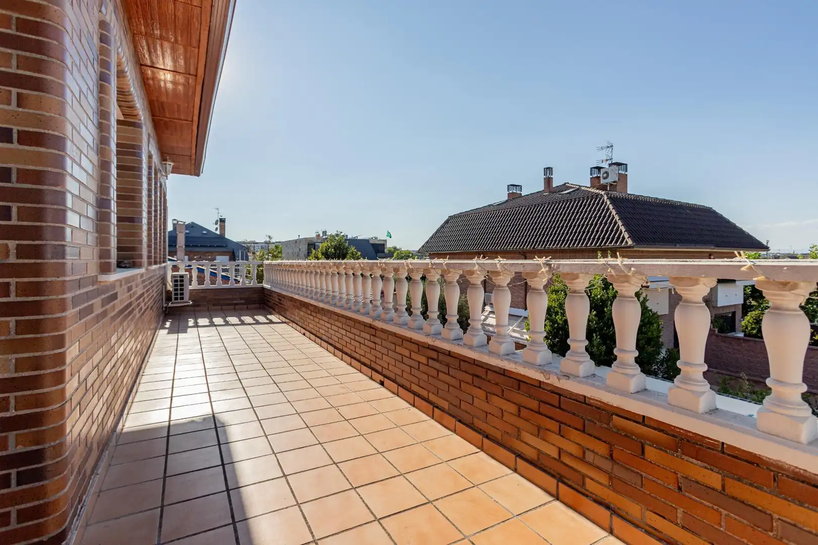 Terraza de Casa o chalet en venta en Madrid con Aire acondicionado, Calefacción y Jardín privado