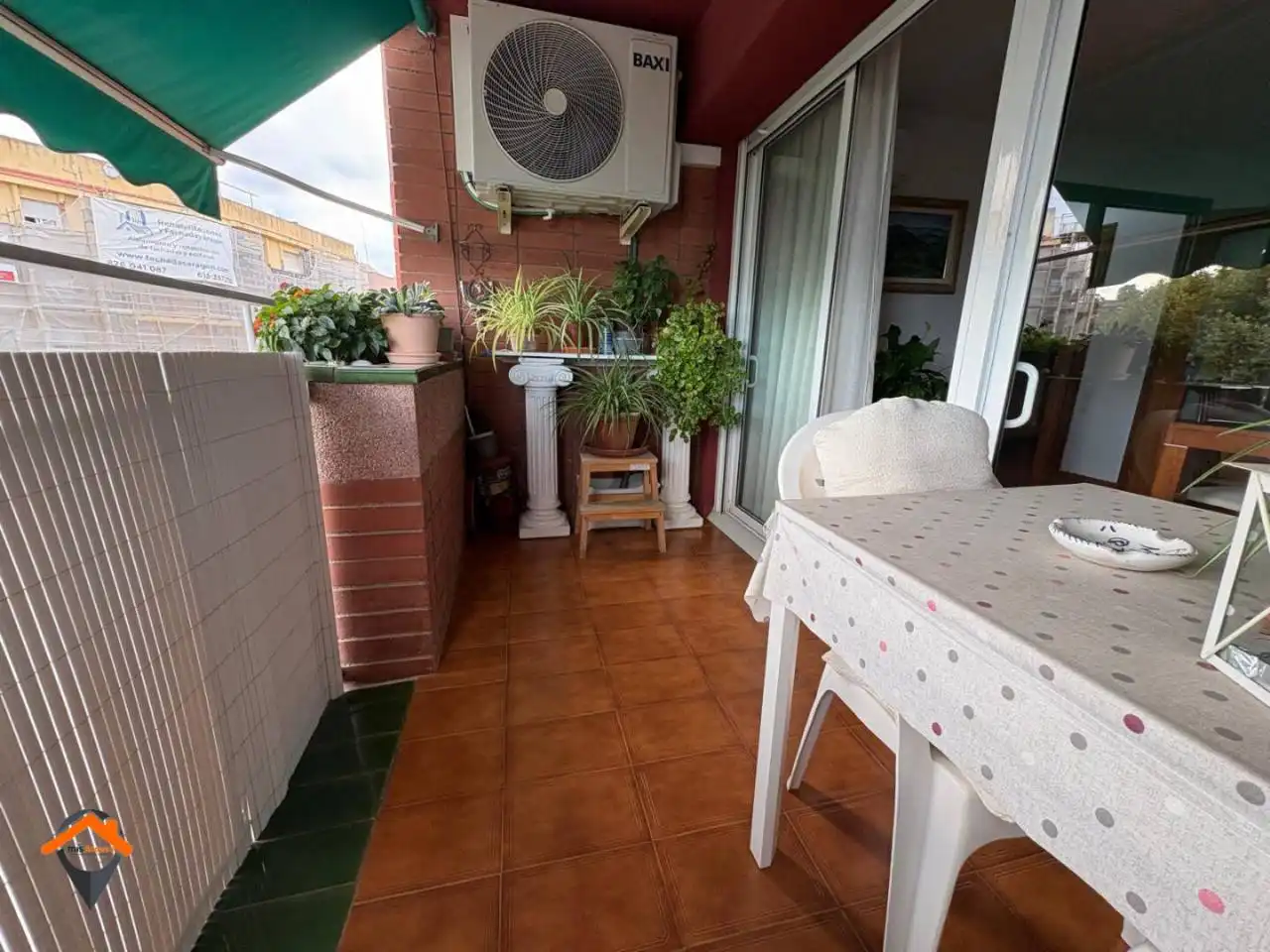 Balcony of Flat for sale in Polinyà  with Air Conditioner, Heating and Parquet flooring