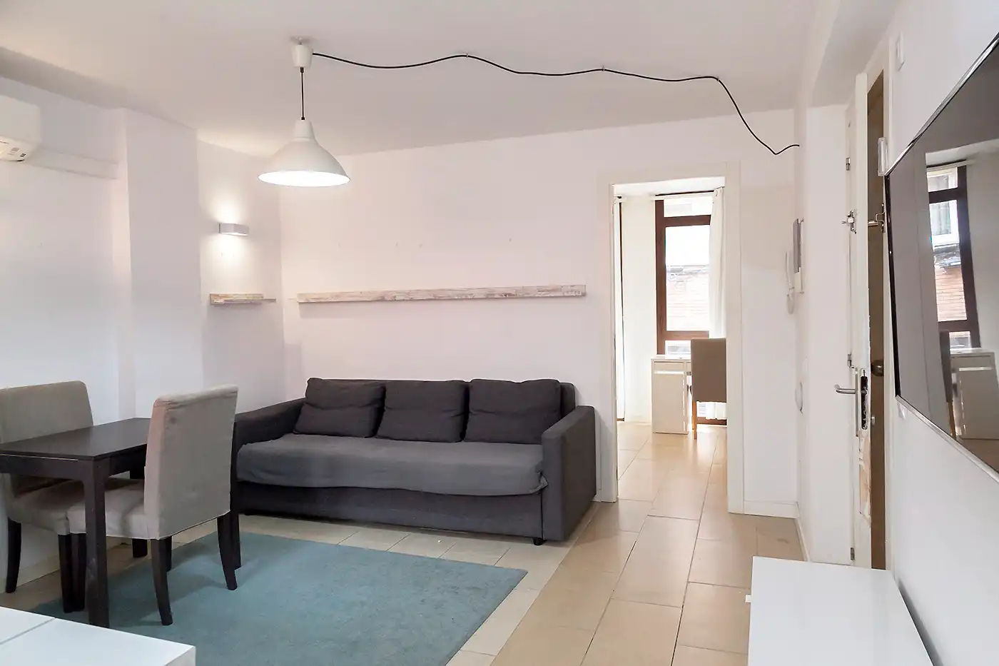 Sala d'estar de Dúplex en venda en Barcelona amb Aire condicionat, Calefacció i Terrassa