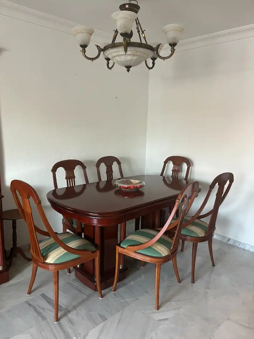 Esszimmer von Wohnung zur Miete in Málaga mit Möbliert, Ofen und Waschmaschine