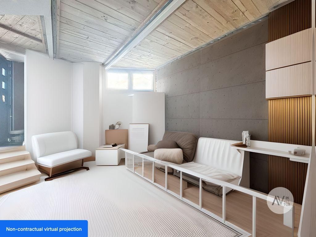 Sala d'estar de Planta baixa en venda en  Barcelona Capital