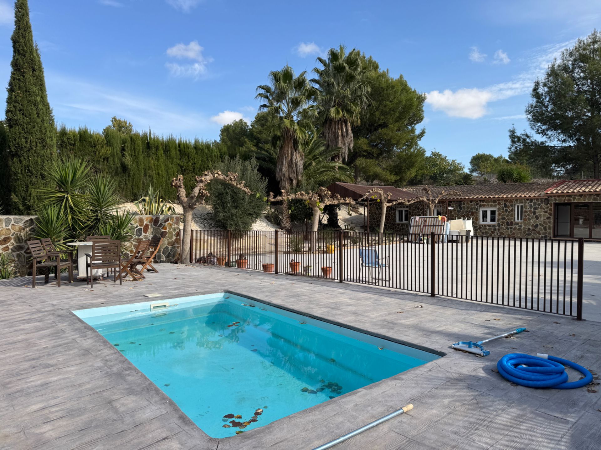 Piscina de Casa o xalet de lloguer en Cehegín amb Aire condicionat, Calefacció i Jardí privat