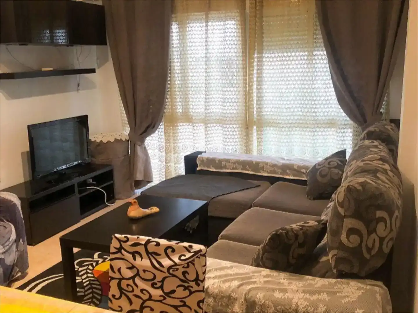 Sala d'estar de Pis en venda en  Melilla Capital amb Aire condicionat i Balcó
