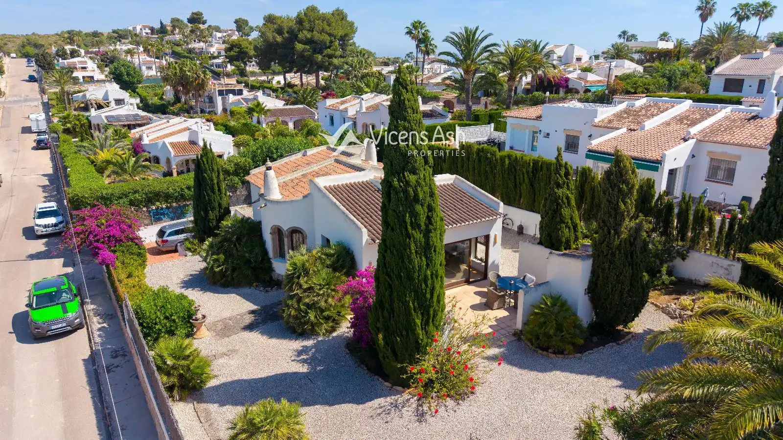 Exterior view of Houses for sale in Jávea / Xàbia  with Air Conditioner, Heating and Storage room