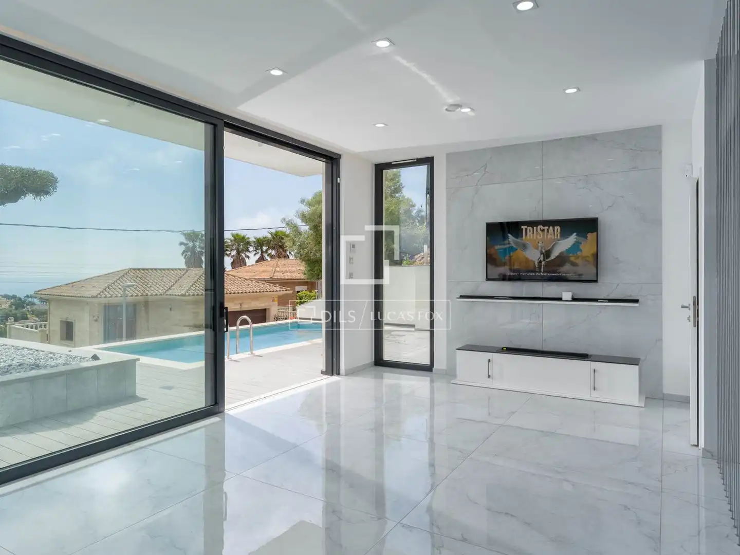Living room of Houses for sale in Lloret de Mar  with Air Conditioner, Heating and Private garden