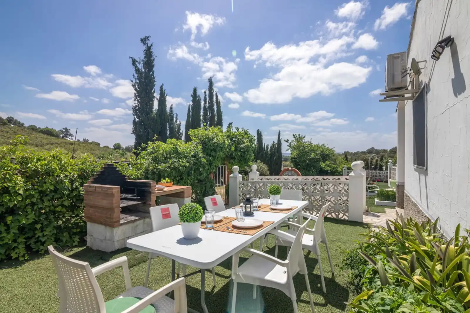 Terraza de Casa o chalet en venta en Aroche con Aire acondicionado, Jardín privado y Terraza
