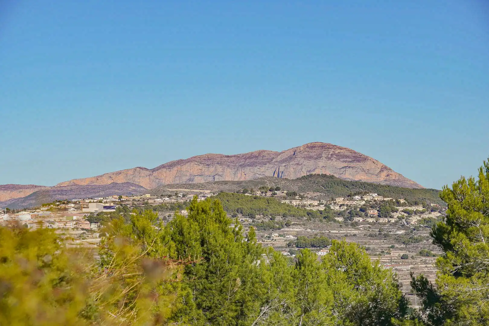 Außenansicht von Haus oder Chalet zum Verkauf in Moraira mit Klimaanlage, Privatgarten und Terrasse