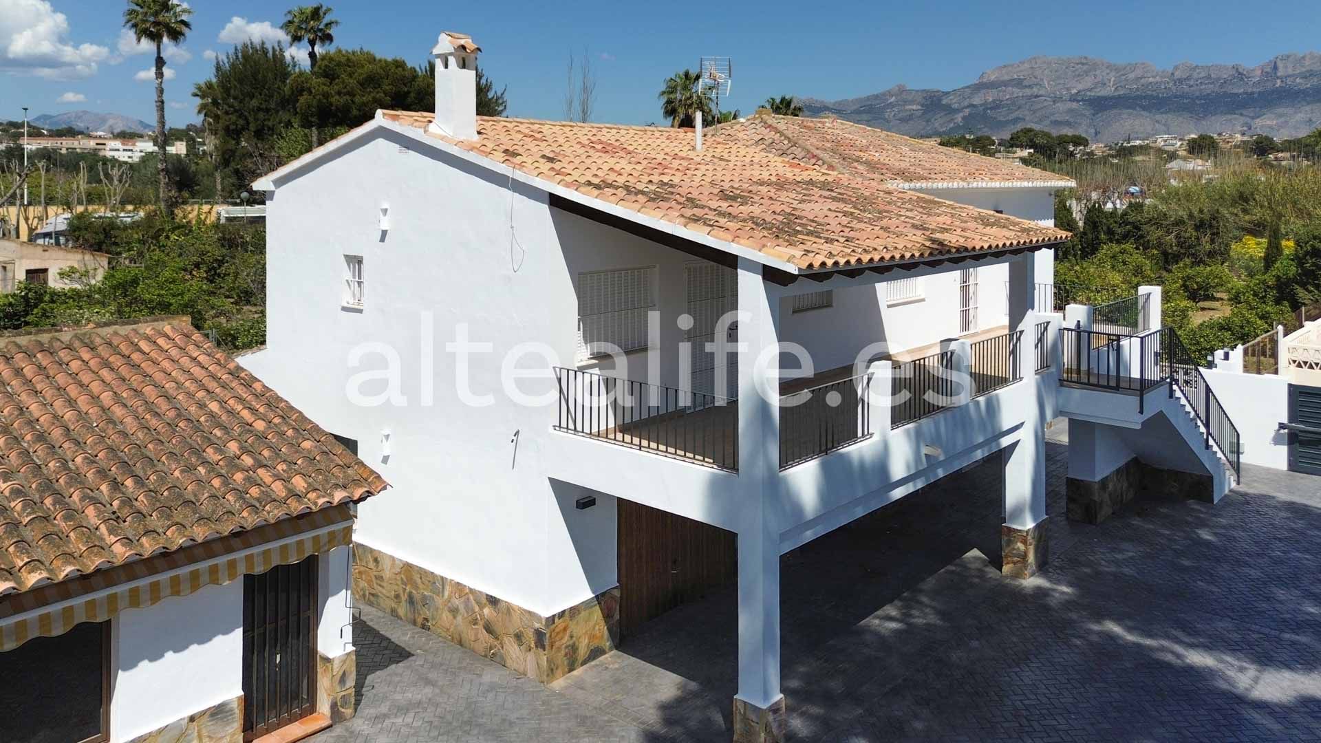 Exterior view of House or chalet to rent in Altea  with Air Conditioner, Heating and Private garden