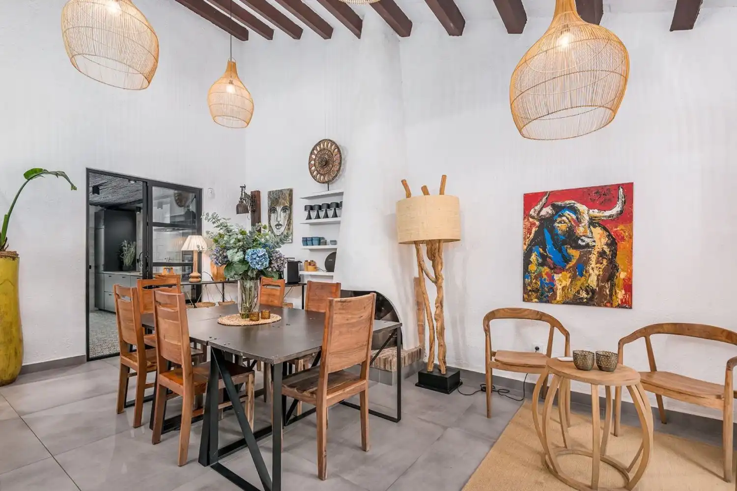 Comedor de Casa adosada en venta en Orihuela con Jardín privado, Terraza y Trastero
