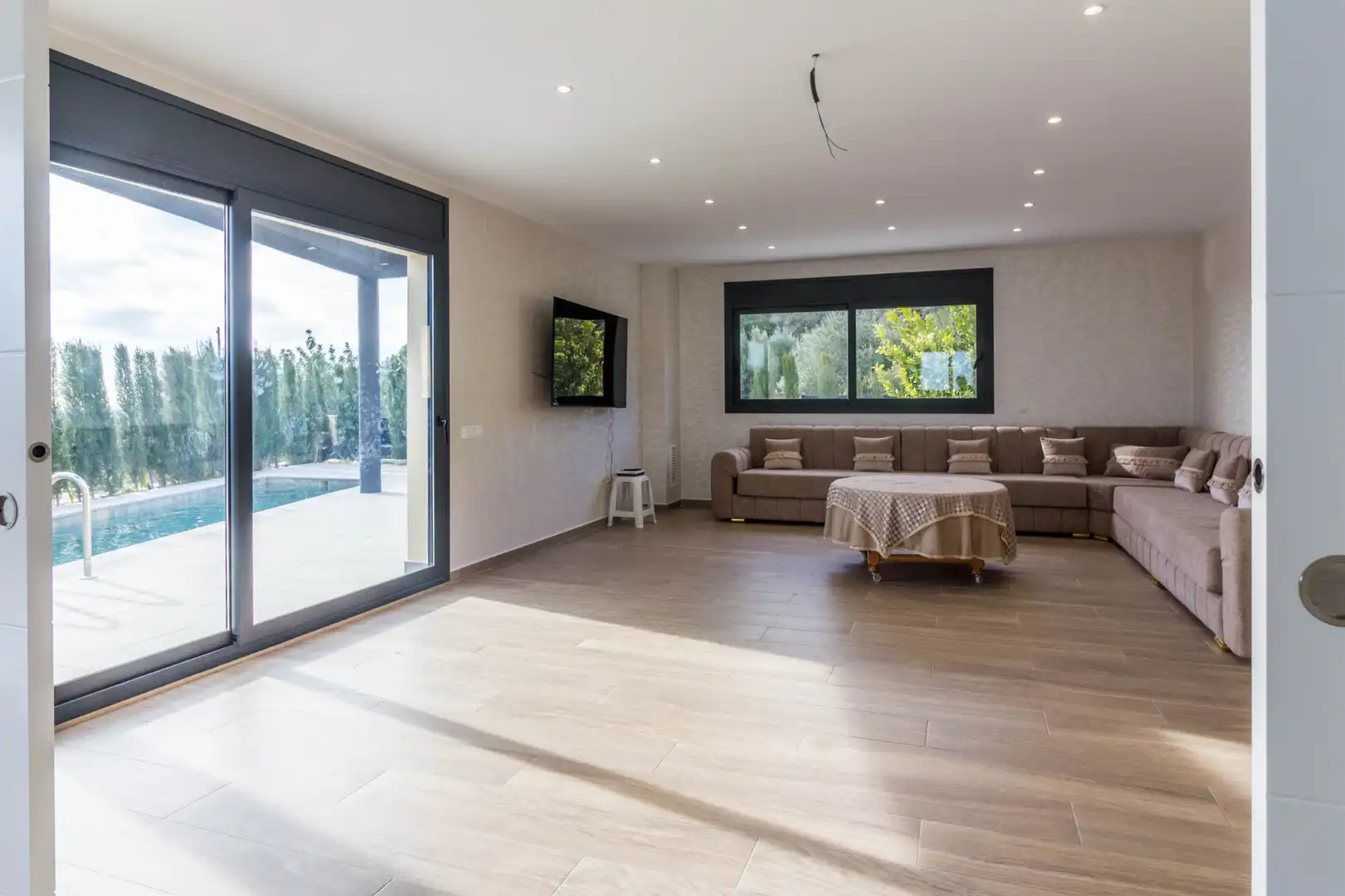 Sala de estar de Casa o chalet en venta en Alcover con Aire acondicionado, Calefacción y Jardín privado