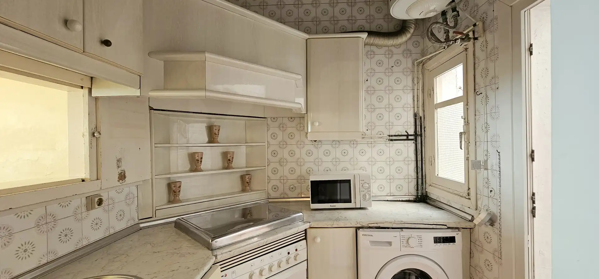 Cocina de Casa o chalet en venta en Roquetas de Mar con Aire acondicionado, Calefacción y Terraza