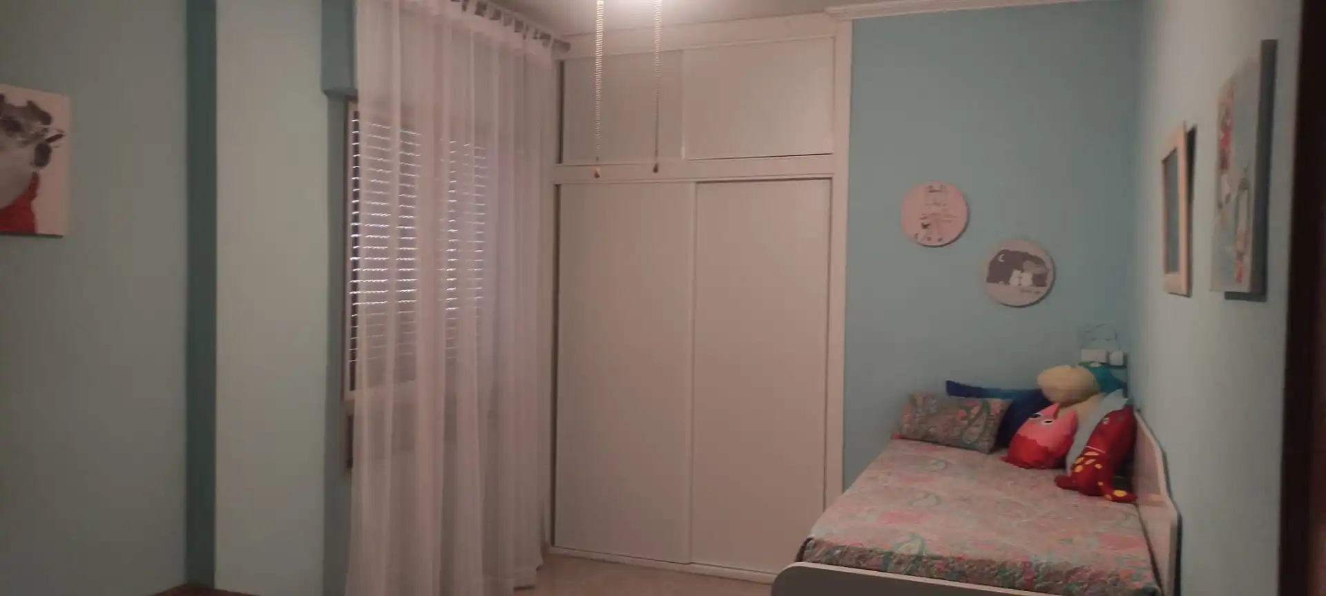 Schlafzimmer von Wohnung zum Verkauf in Burriana / Borriana mit Klimaanlage, Möbliert und Ofen