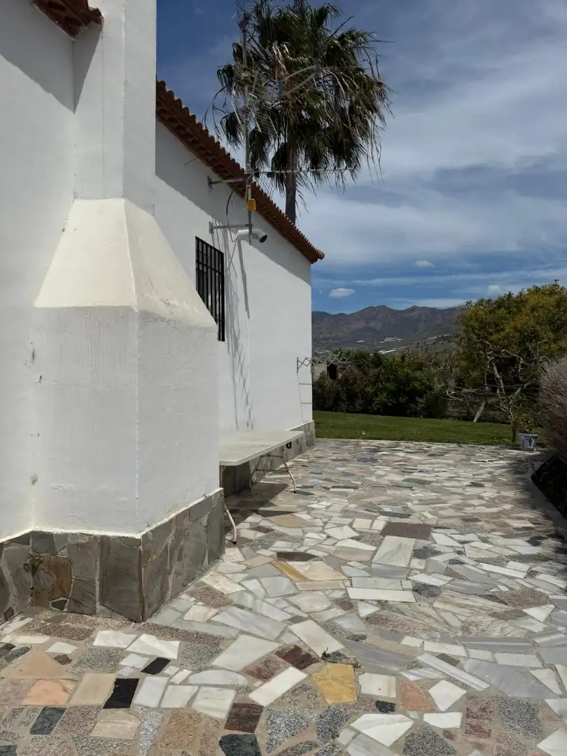 Vista exterior de Casa o chalet de alquiler en Salobreña con Calefacción, Jardín privado y Terraza