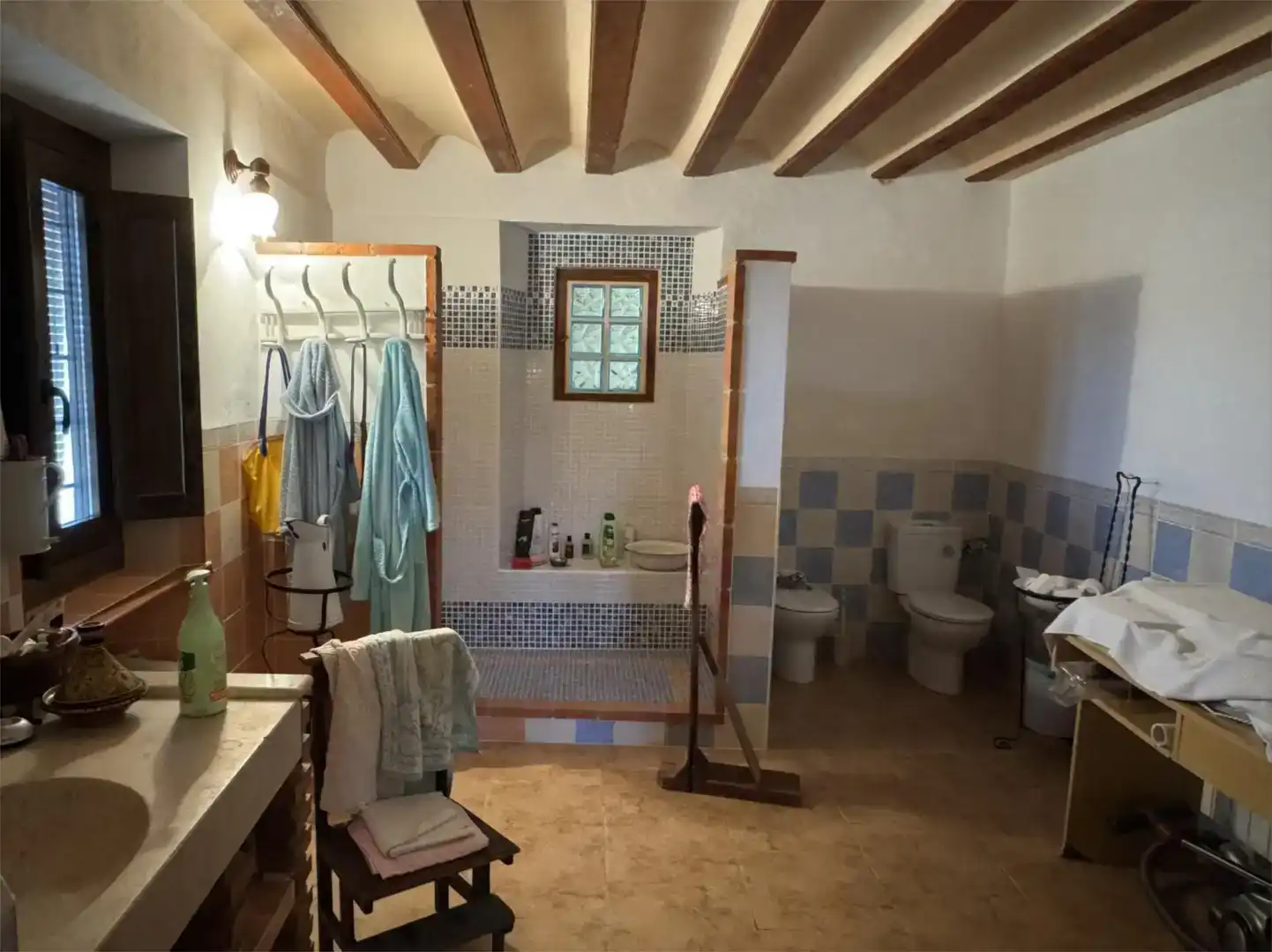 Baño de Finca rústica en venta en Galera con Jardín privado, Trastero y Amueblado