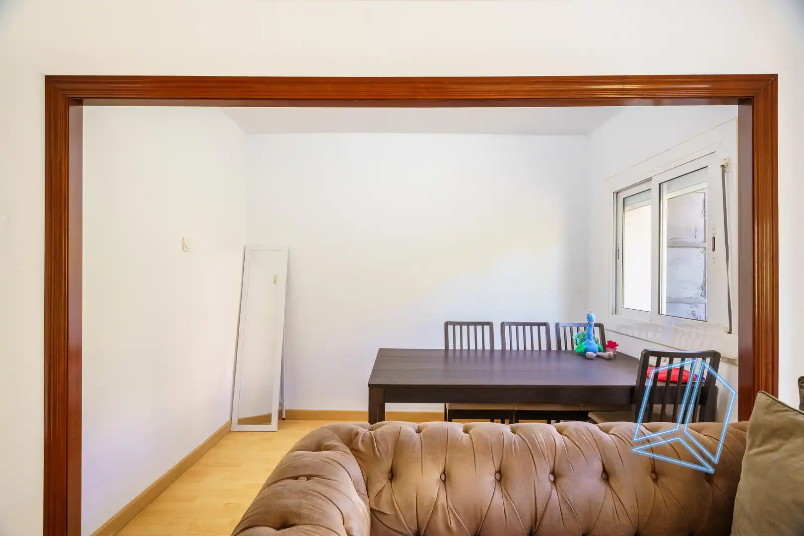 Sala de estar de Piso en venta en Barcelona con Calefacción y Balcón