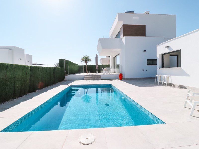 Piscina de Casa o xalet en venda en Benimantell