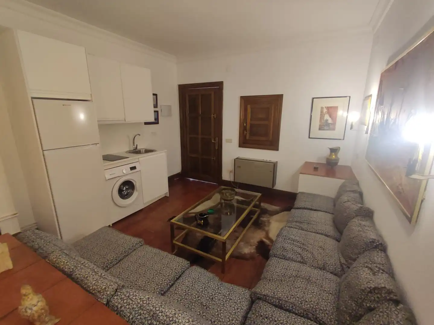 Wohnzimmer von Wohnungen zur Miete in Plasencia mit Klimaanlage, Heizung und Möbliert