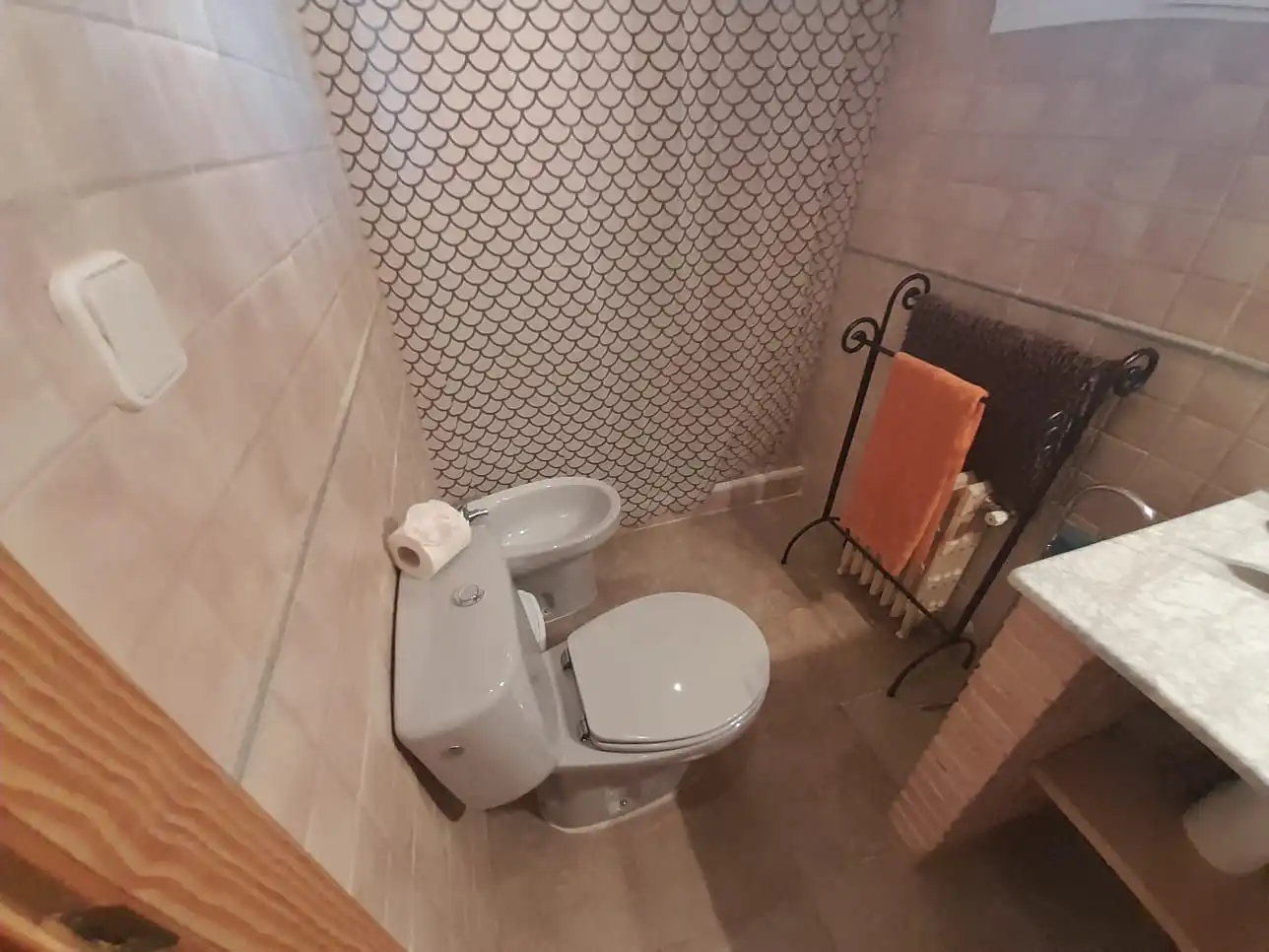 Baño de Finca rústica en venta en Almodóvar del Campo con Trastero, Piscina y Amueblado