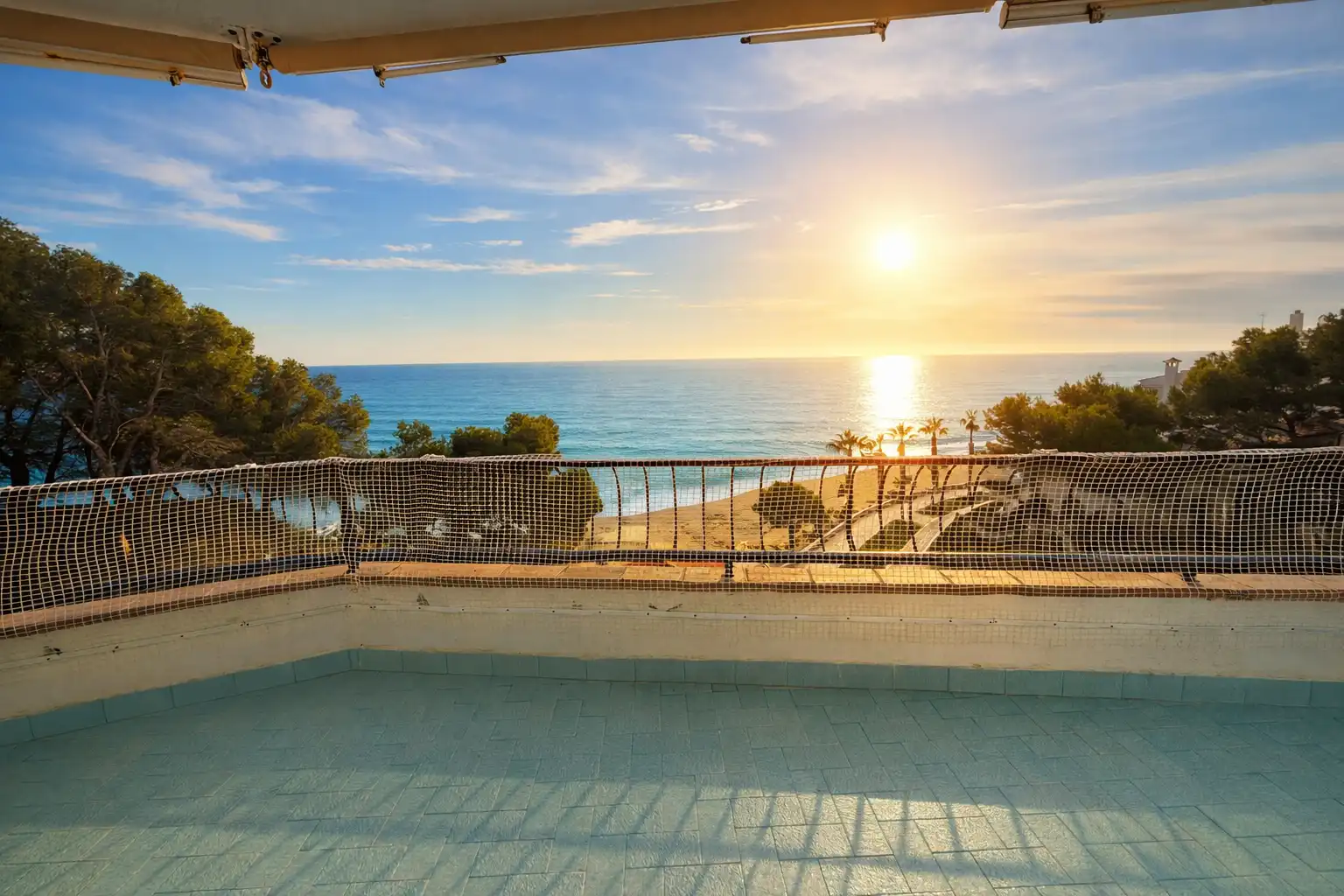 Terrasse von Wohnung zum Verkauf in Mont-roig del Camp mit Heizung, Möbliert und Ofen