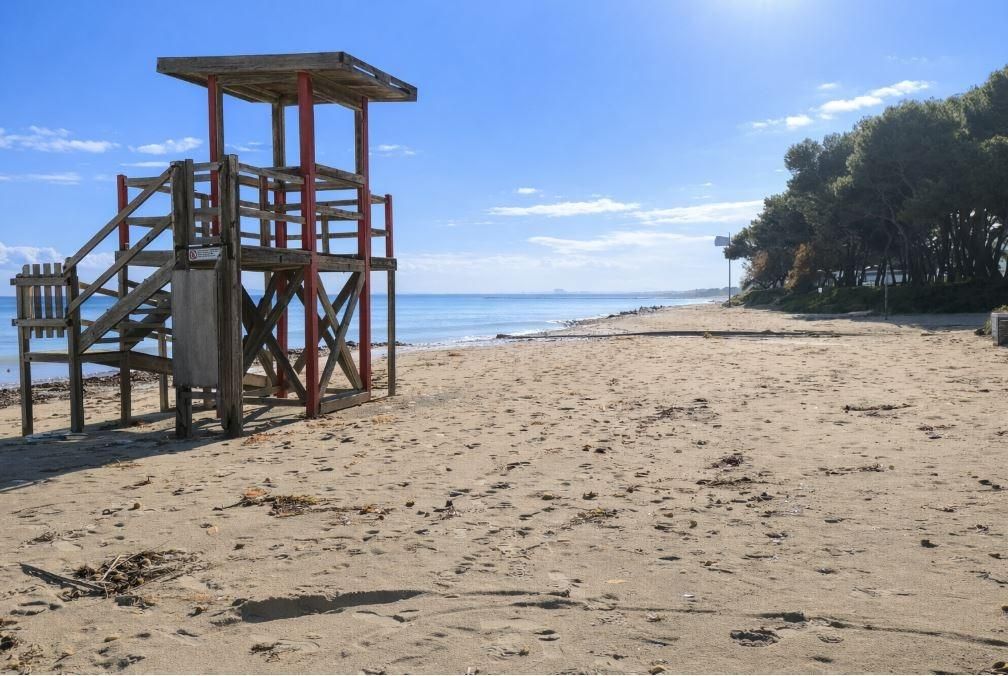 Exterior view of Flat for sale in Muro  with Terrace, Furnished and Balcony