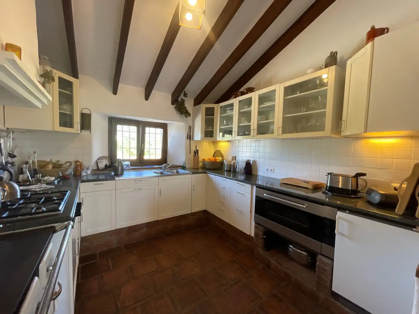 Küche von Country house zum Verkauf in Villanueva de la Concepción mit Klimaanlage, Heizung und Privatgarten