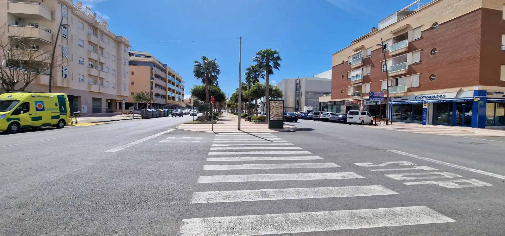 Vista exterior de Apartamento en venta en Roquetas de Mar con Aire acondicionado, Calefacción y Terraza