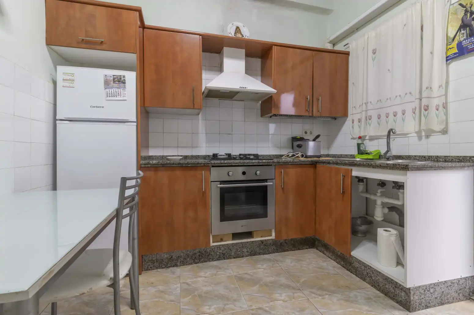 Cocina de Casa adosada en venta en Sevilla con Aire acondicionado