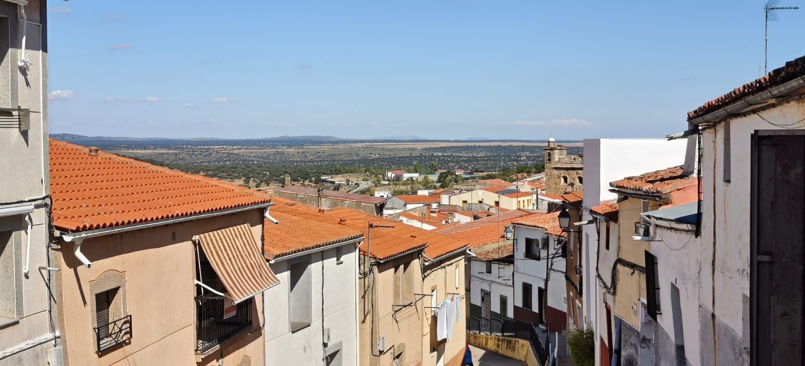 Exterior view of Single-family semi-detached for sale in Aliseda