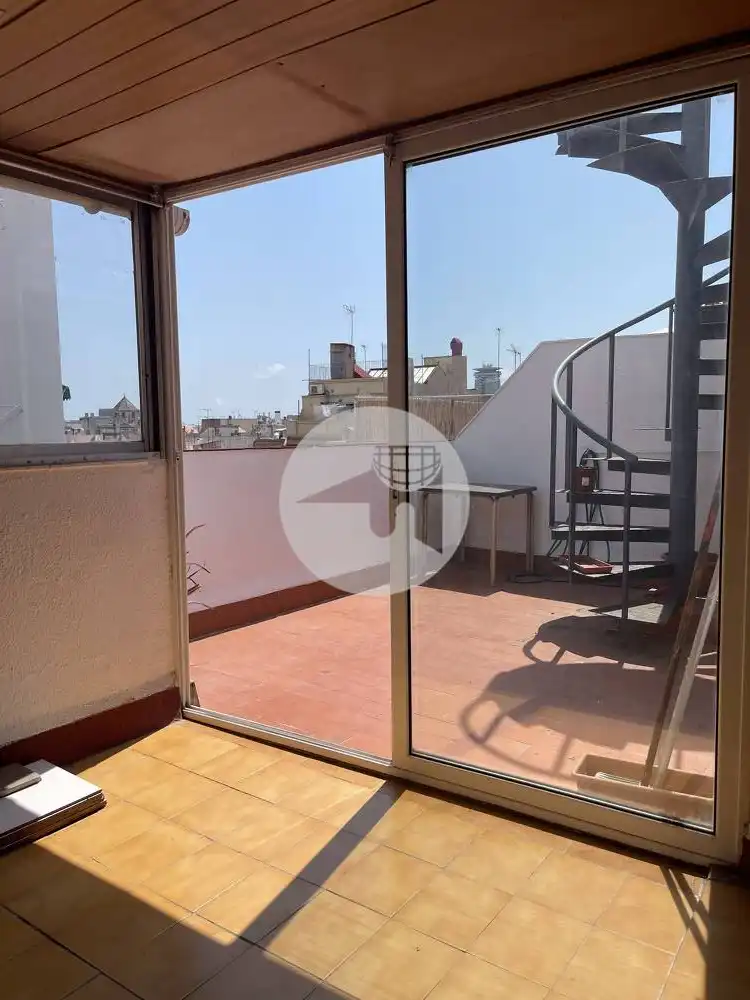 Terraza de Apartamento de alquiler en Barcelona