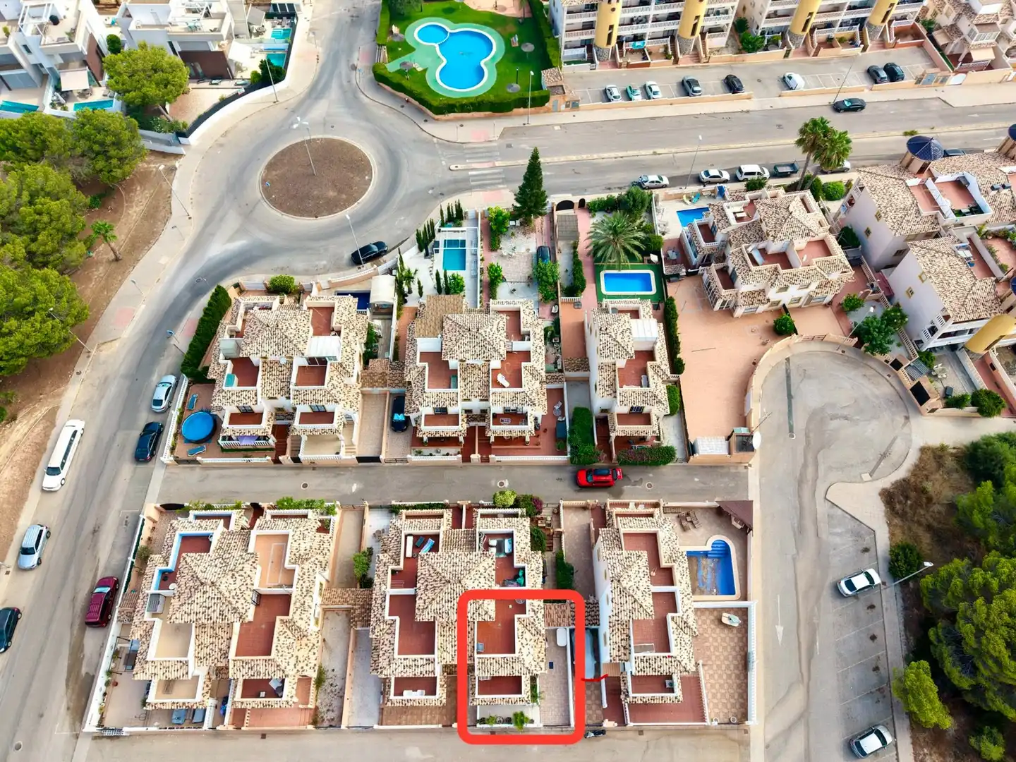 Exterior view of Detached homes for sale in Orihuela  with Air Conditioner, Private garden and Terrace