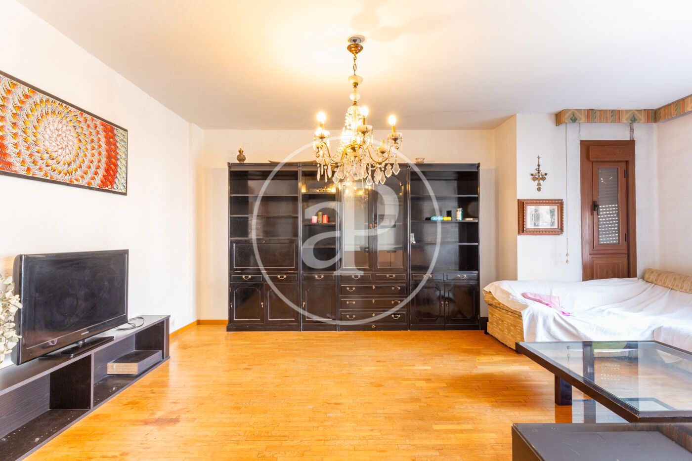 Sala d'estar de Pis en venda en  Valencia Capital amb Calefacció, Traster i Balcó