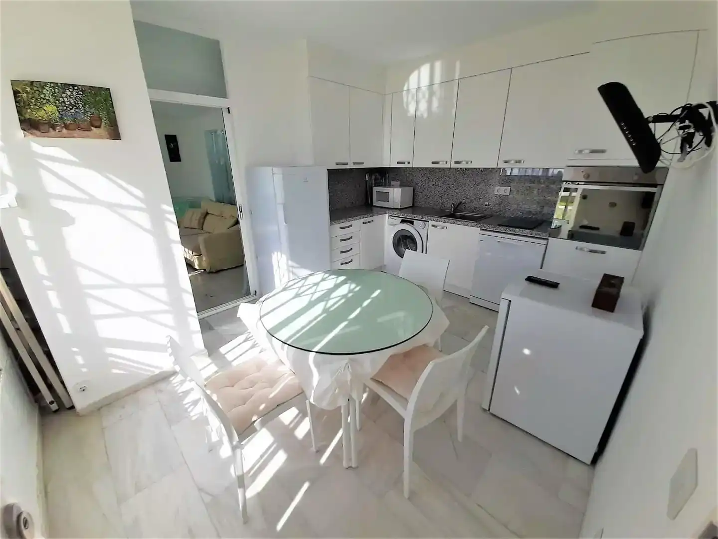 Cuina de Apartament de lloguer en Marbella