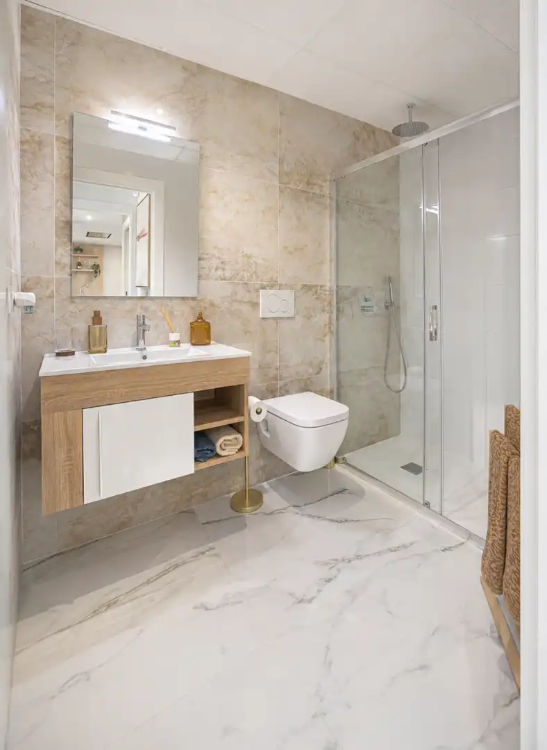 Baño de Apartamento en venta en Rojales con Aire acondicionado, Calefacción y Terraza