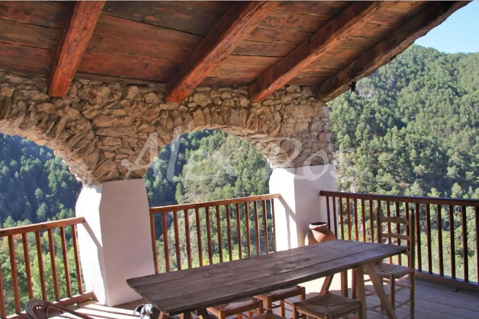Terrassa de Casa o xalet en venda en Arsèguel amb Calefacció