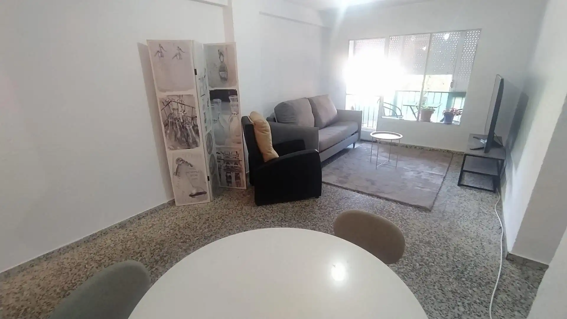 Sala de estar de Piso en venta en Málaga Capital con Balcón