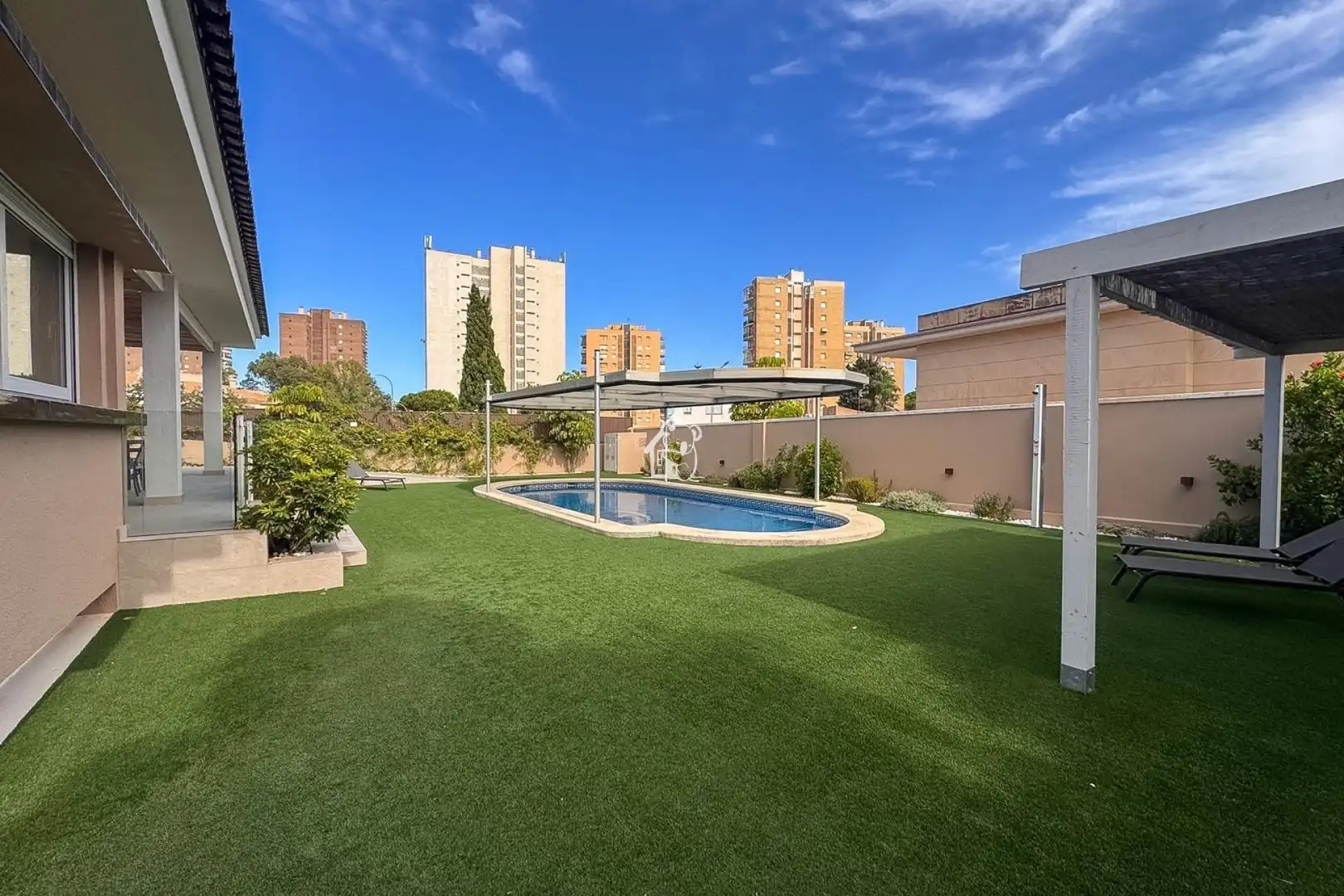 Swimming pool of Houses for rent in Orihuela  with Air Conditioner, Private garden and Terrace