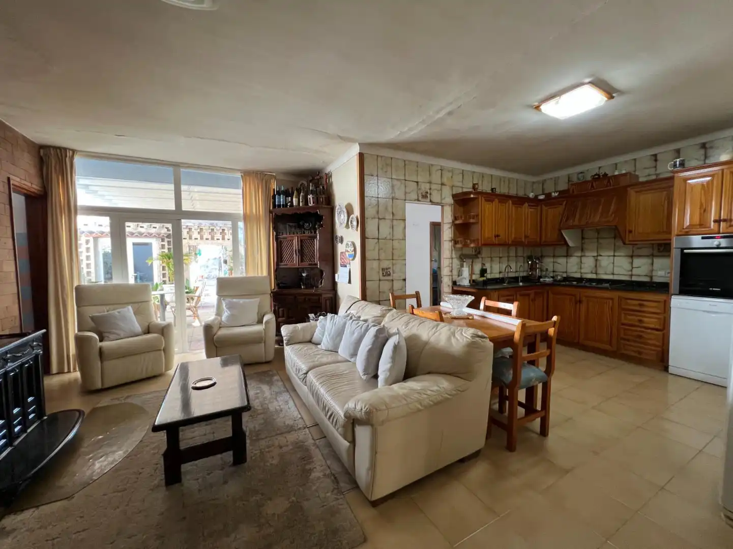 Sala d'estar de Casa o xalet en venda en Pollença amb Terrassa, Traster i Moblat